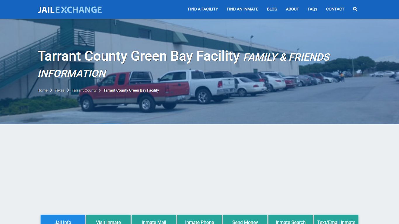 Tarrant County Green Bay Facility TX - JAIL EXCHANGE